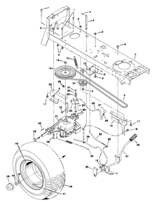 Part Location Diagram of 093263-601 Murray DISCONTINUED